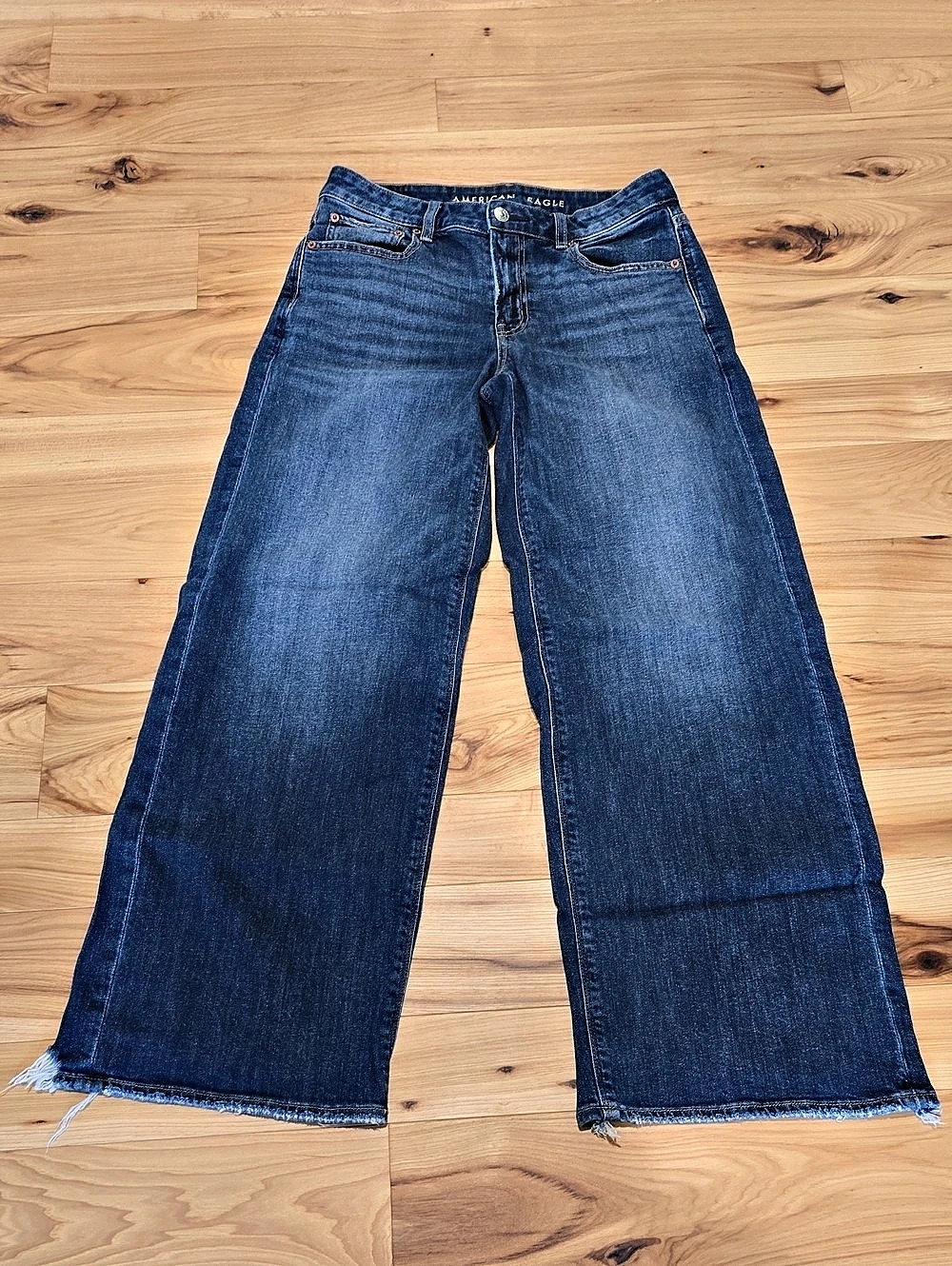 American Eagle Women's Wide Leg Jeans Size 2